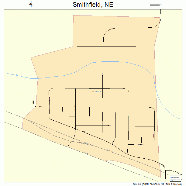 Smithfield, NE street map
