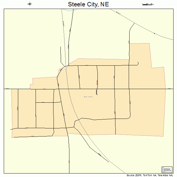 Steele City, NE street map