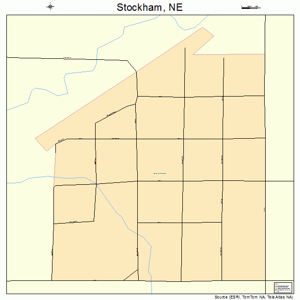 Stockham, NE street map