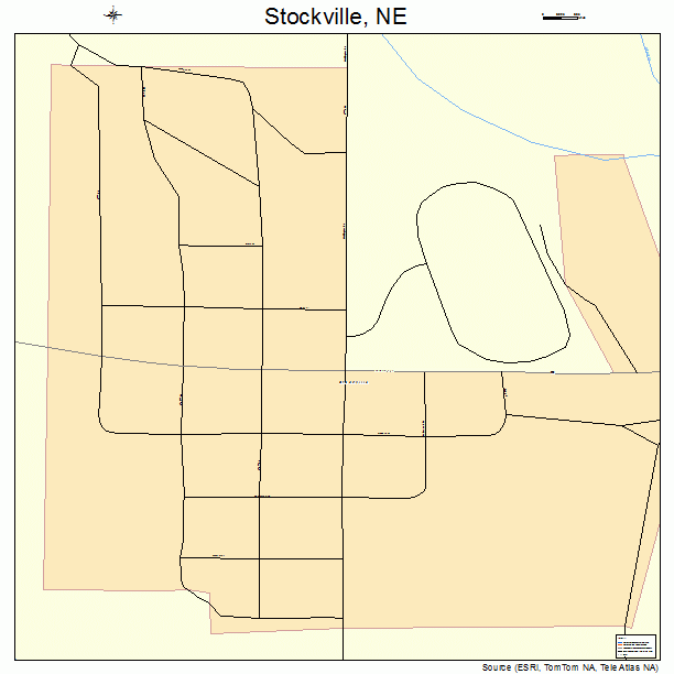 Stockville, NE street map