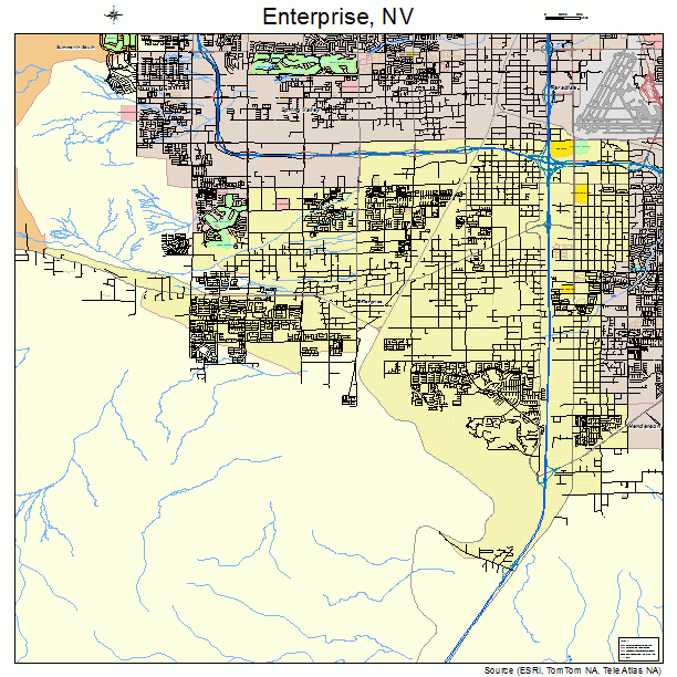 Enterprise, NV street map