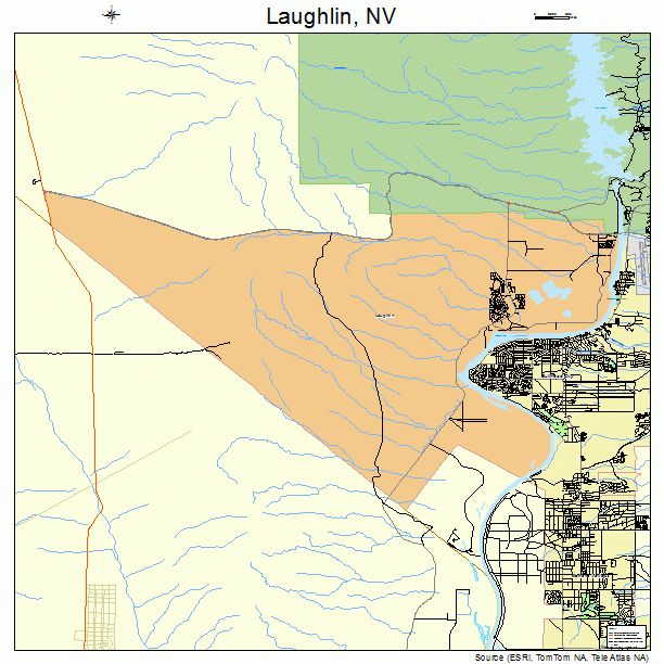 Laughlin, NV street map