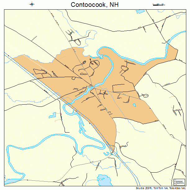 Contoocook, NH street map