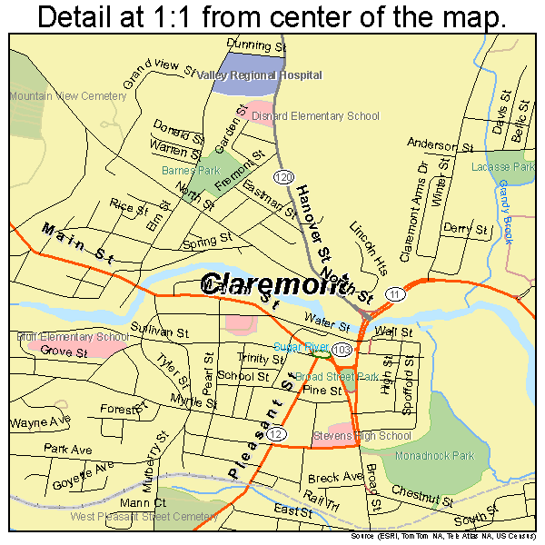 claremont-new-hampshire-street-map-3312900