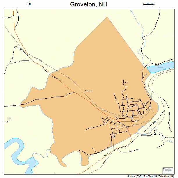 Groveton, NH street map