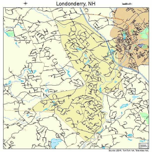 Londonderry, NH street map