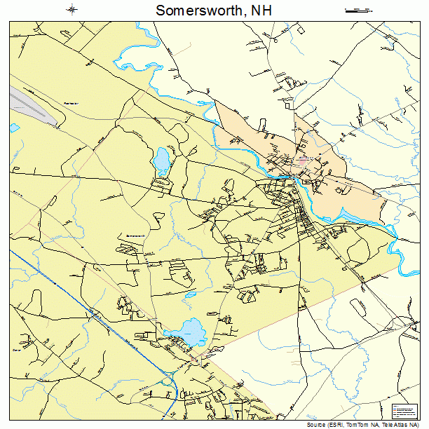 Somersworth, NH street map