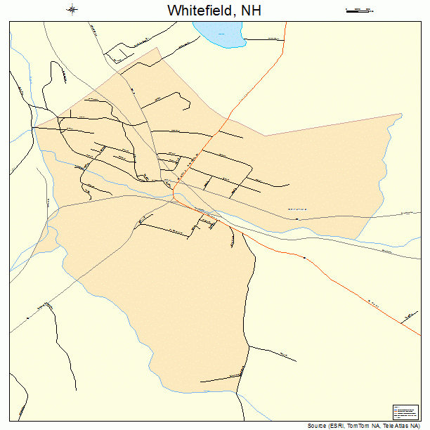 Whitefield, NH street map