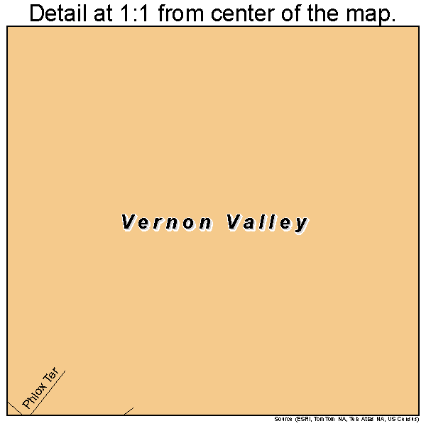 Vernon Valley, New Jersey road map detail