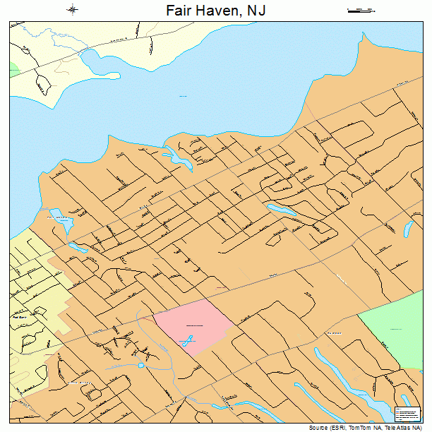 Fair Haven, NJ street map