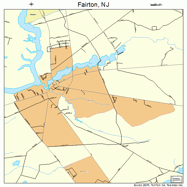 Fairton, NJ street map