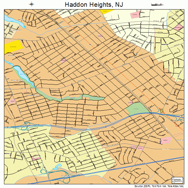 Haddon Heights, NJ street map