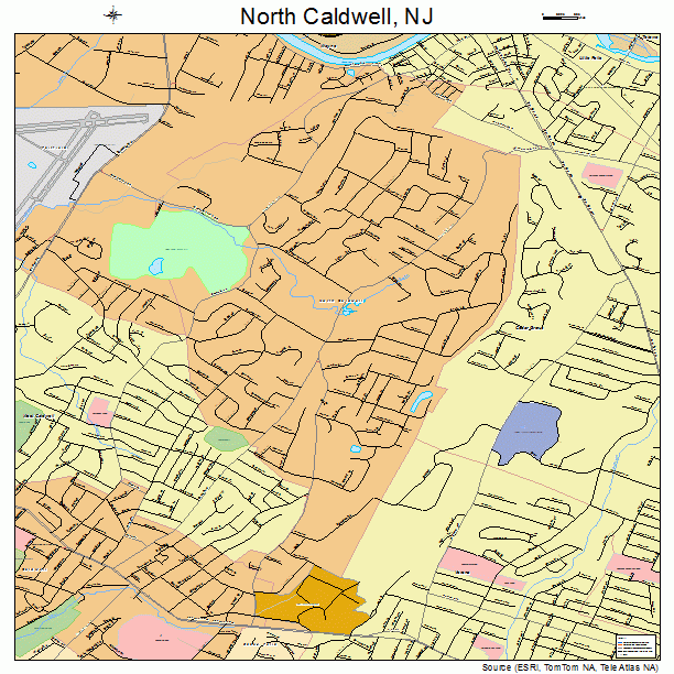 North Caldwell, NJ street map