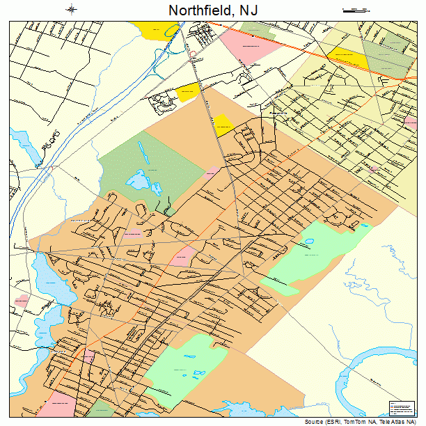 Northfield, NJ street map