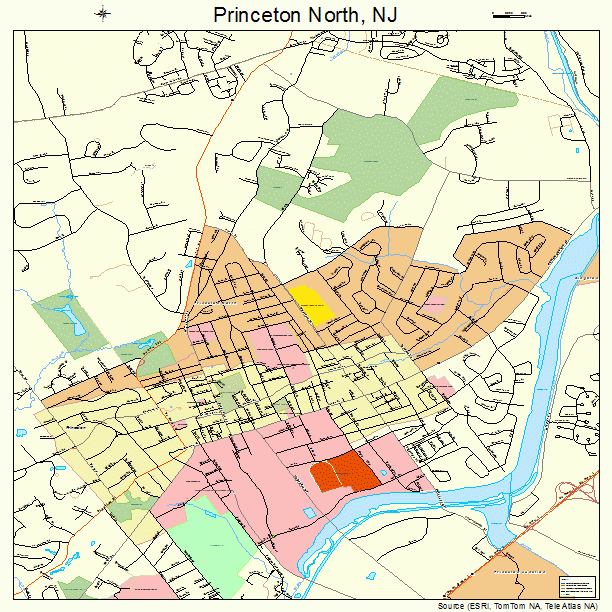 Princeton North, NJ street map