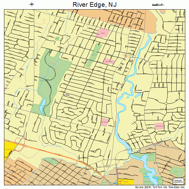 River Edge, NJ street map