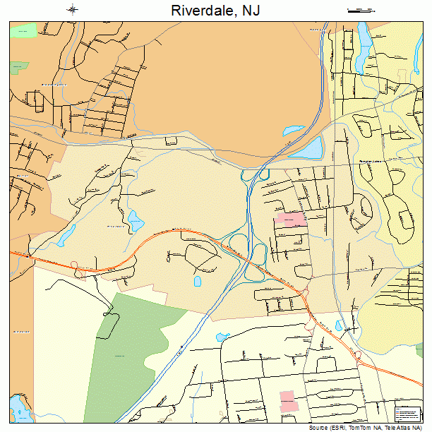 Riverdale, NJ street map