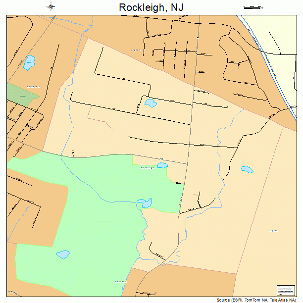 Rockleigh, NJ street map