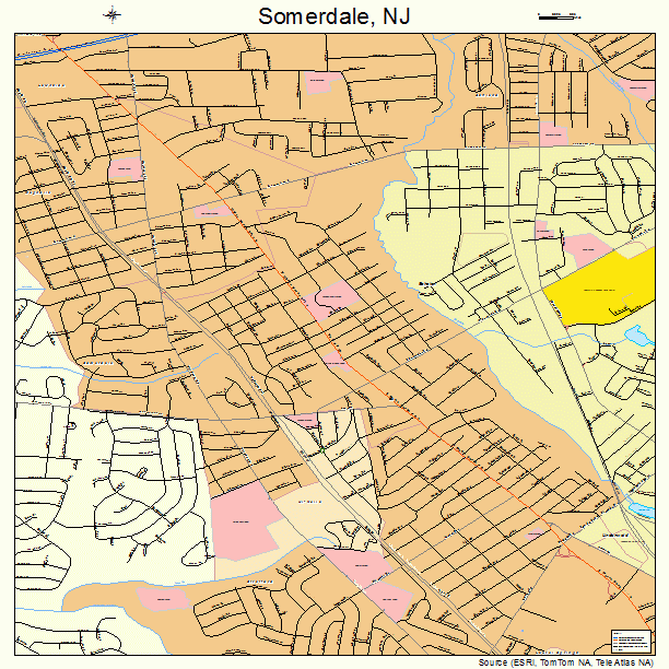 Somerdale, NJ street map