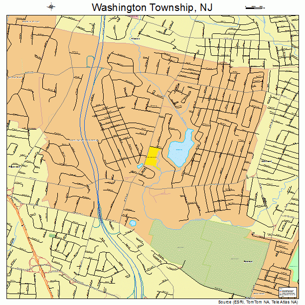 Washington Township, NJ street map