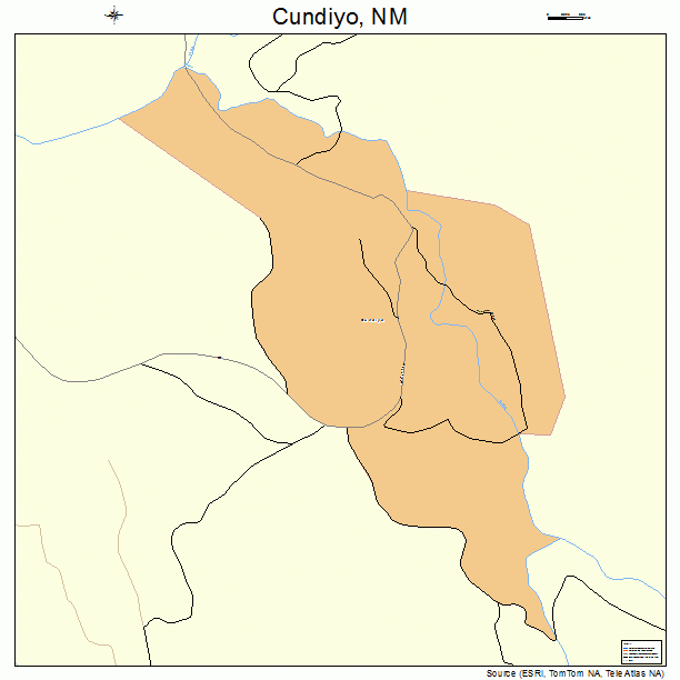 Cundiyo, NM street map