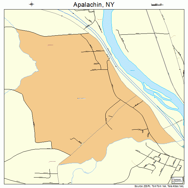 Apalachin, NY street map