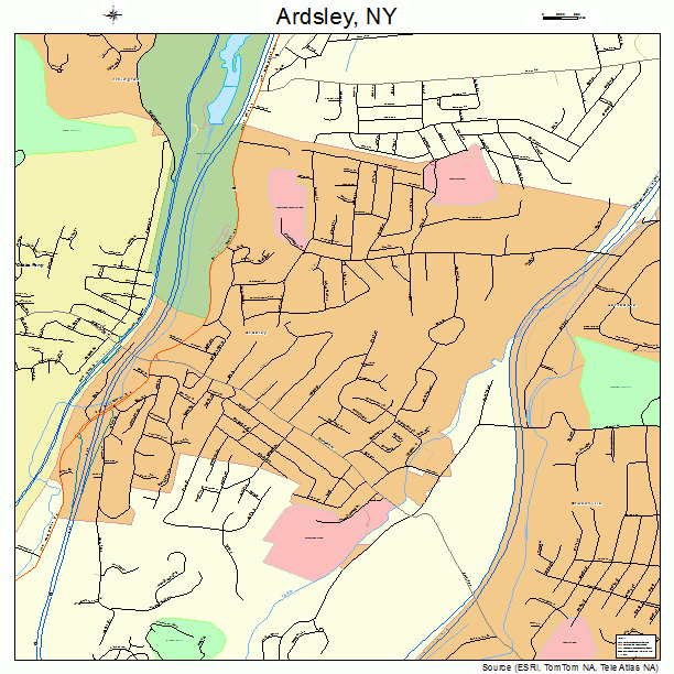 Ardsley, NY street map