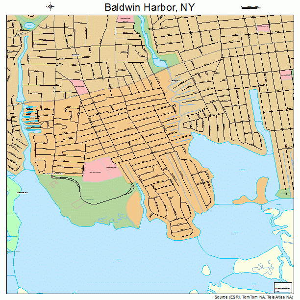 Baldwin Harbor, NY street map