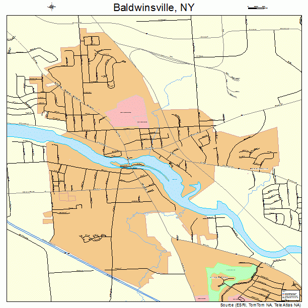 Baldwinsville, NY street map