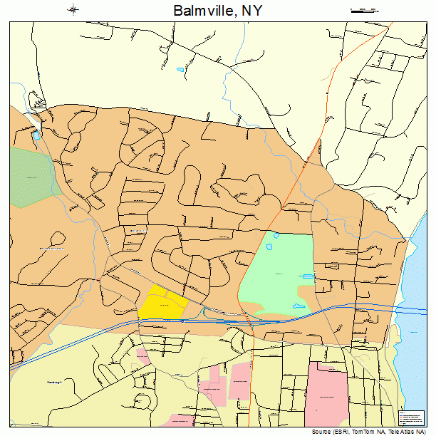 Balmville, NY street map