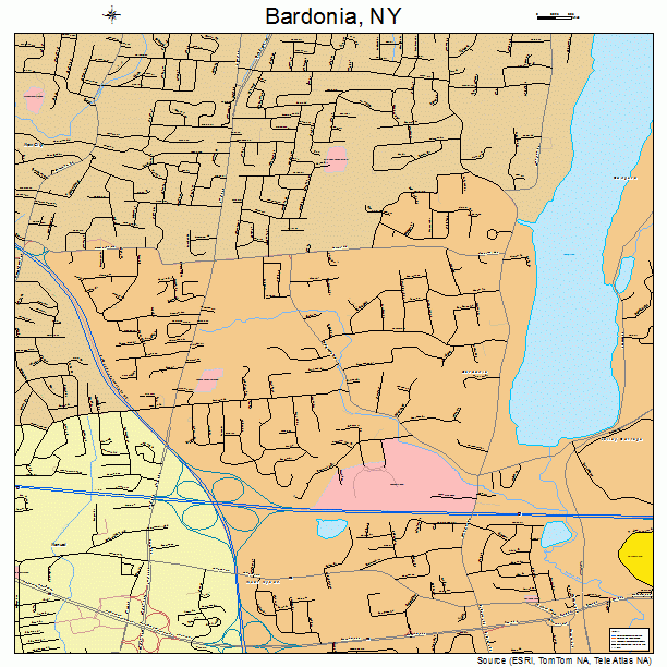 Bardonia, NY street map