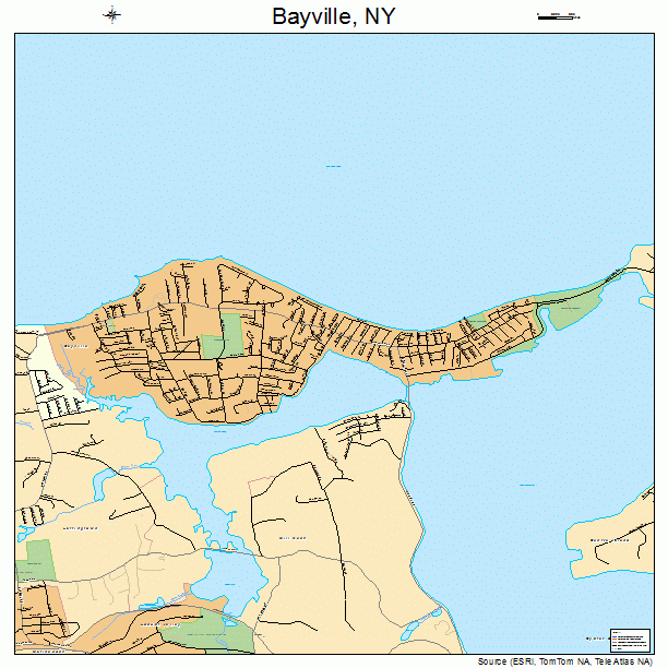 Bayville, NY street map