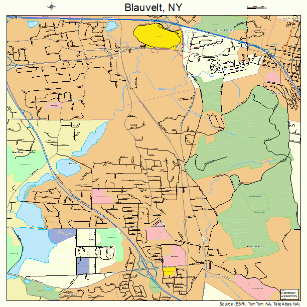 Blauvelt, NY street map