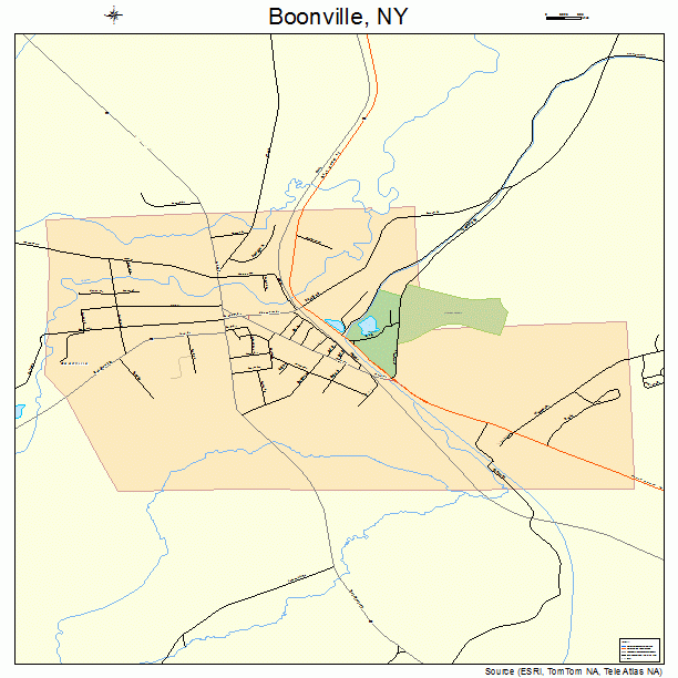 Boonville, NY street map