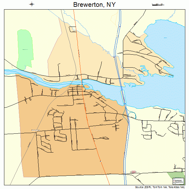 Brewerton, NY street map