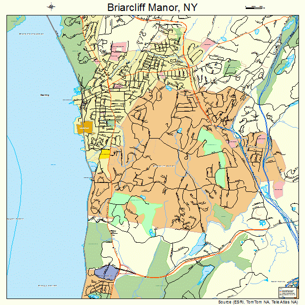 Briarcliff Manor, NY street map