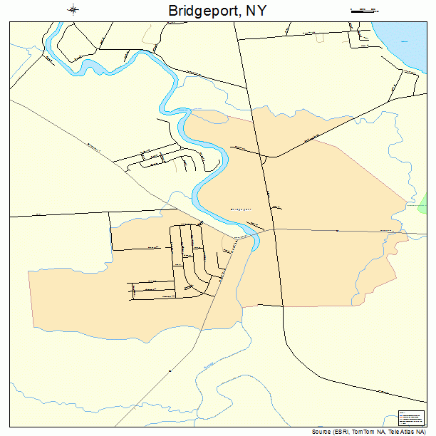 Bridgeport, NY street map