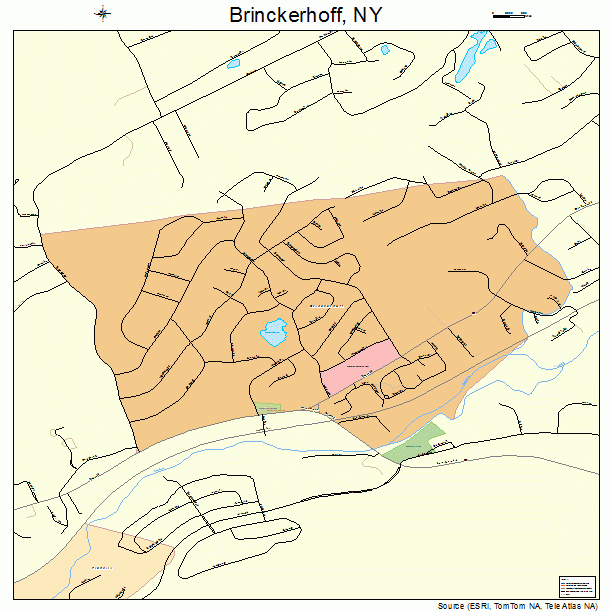 Brinckerhoff, NY street map