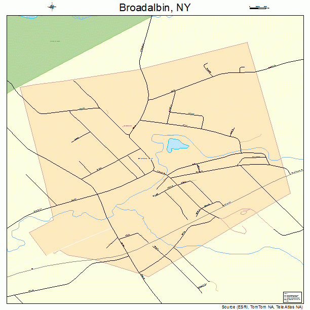 Broadalbin, NY street map