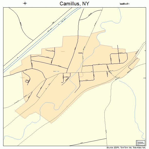 Camillus, NY street map