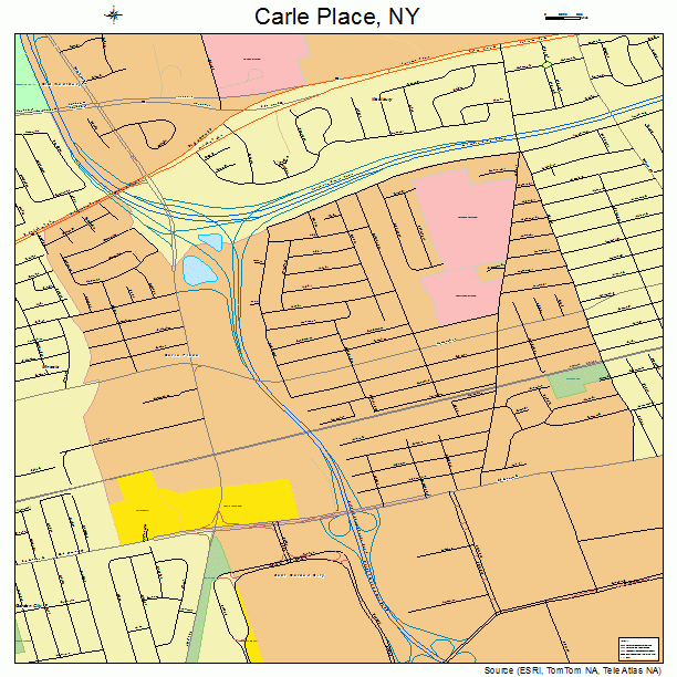 Carle Place, NY street map