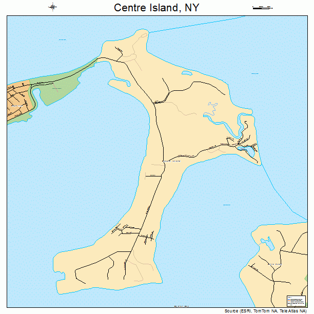 Centre Island, NY street map