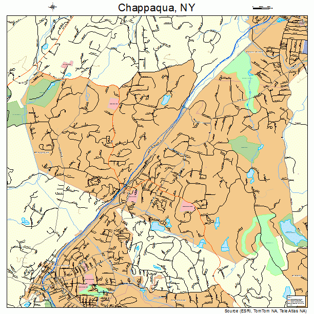 Chappaqua, NY street map