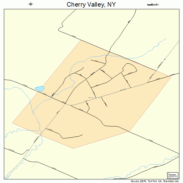 Cherry Valley, NY street map