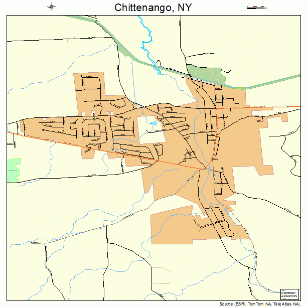 Chittenango, NY street map