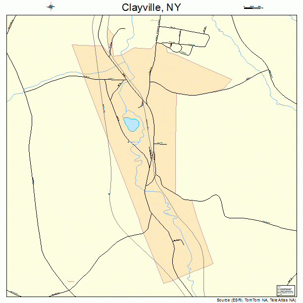 Clayville, NY street map