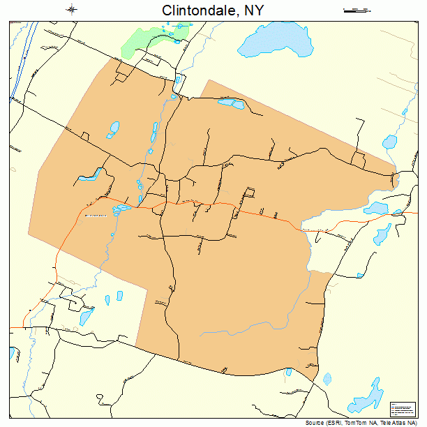 Clintondale, NY street map