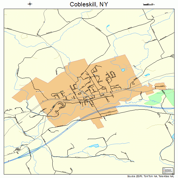 Cobleskill, NY street map