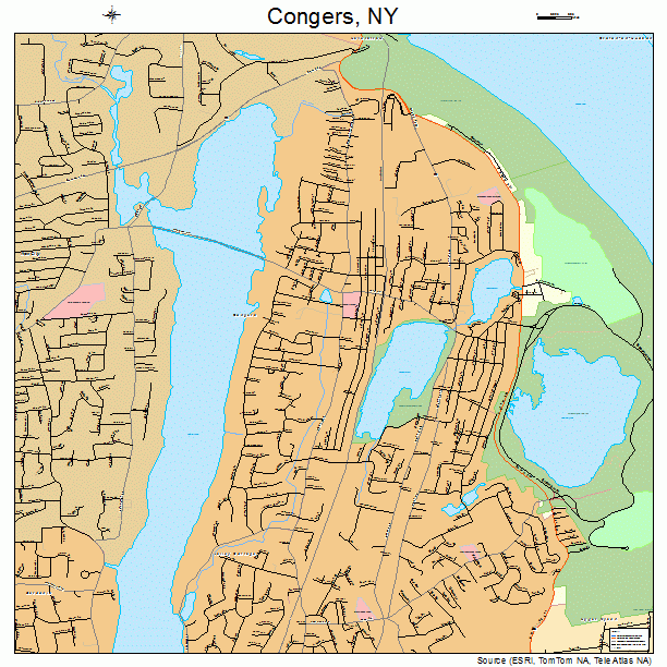 Congers, NY street map