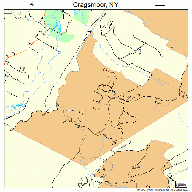 Cragsmoor, NY street map